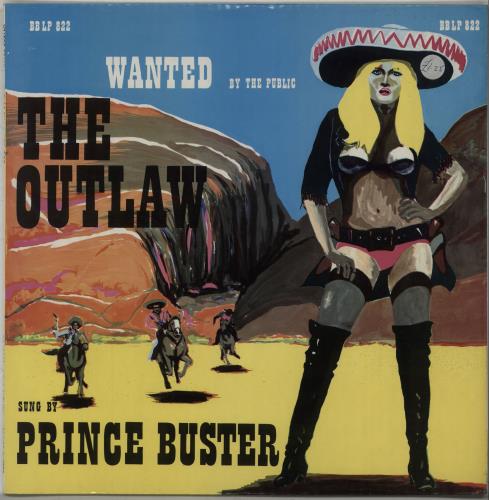 Prince Buster The Outlaws 12” LP Prince Buster Queen Of The Outlaws UK vinyl LP album (LP record